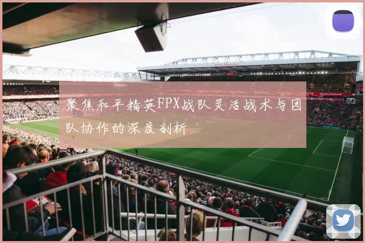 聚焦和平精英FPX战队灵活战术与团队协作的深度剖析